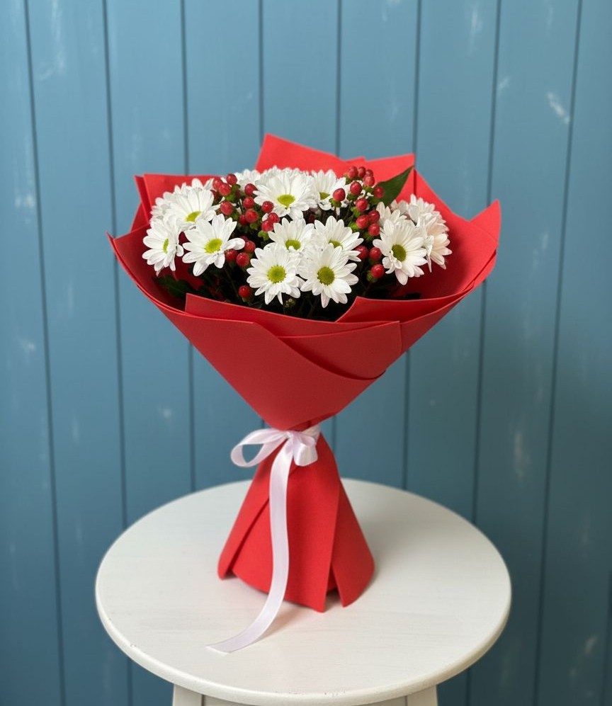 Букет цветов из: Хризантемы в Урыве-Покровке