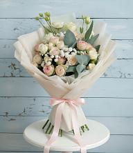 Букет цветов из:  Розы и Лизиантусы в Урыве-Покровке