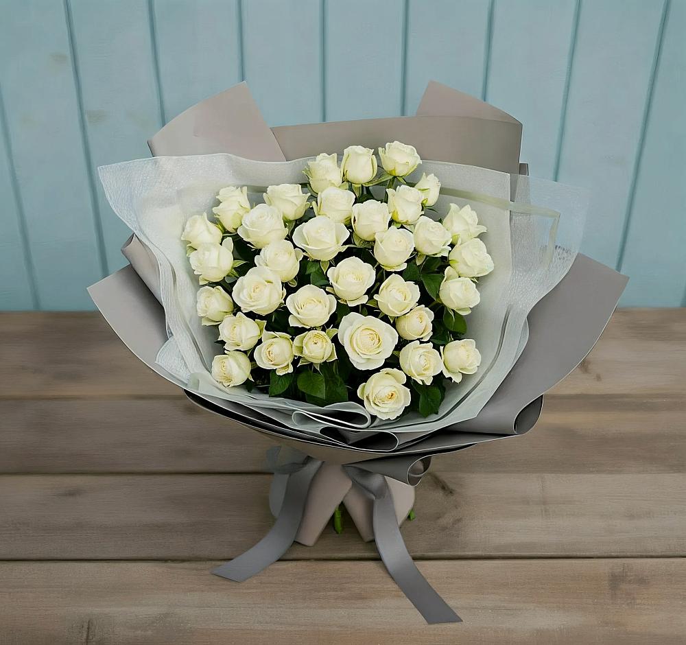 Букет Белоснежная нежность в Урыве-Покровке