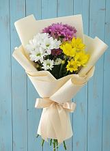 Букет цветов из:  Хризантемы в Урыве-Покровке