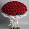 Букет 101 Красная роза Блэк Мэджик в Урыве-Покровке