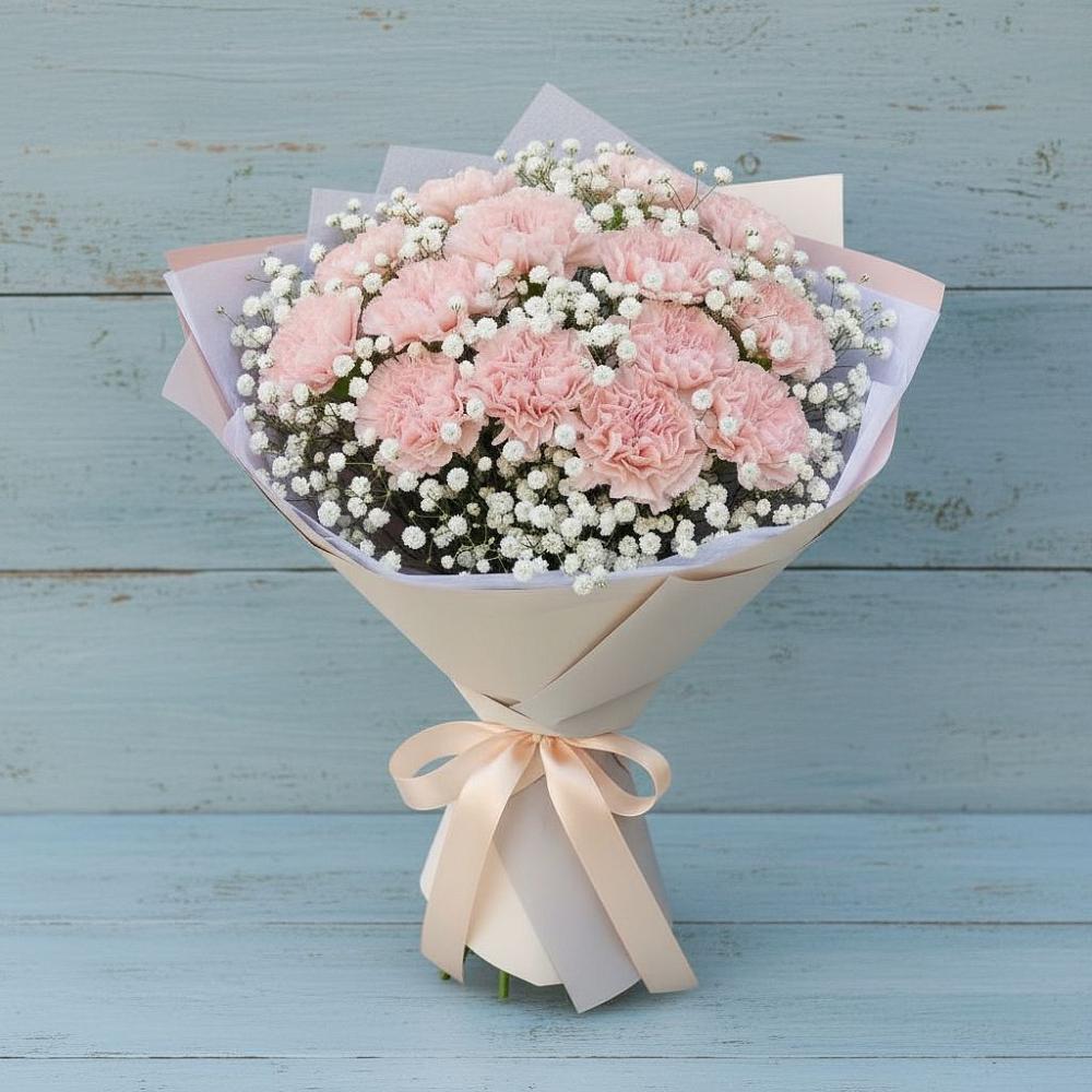 Букет цветов из: Гвоздики в Урыве-Покровке