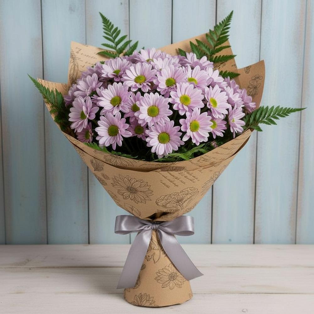 Букет цветов из: Хризантемы в Урыве-Покровке