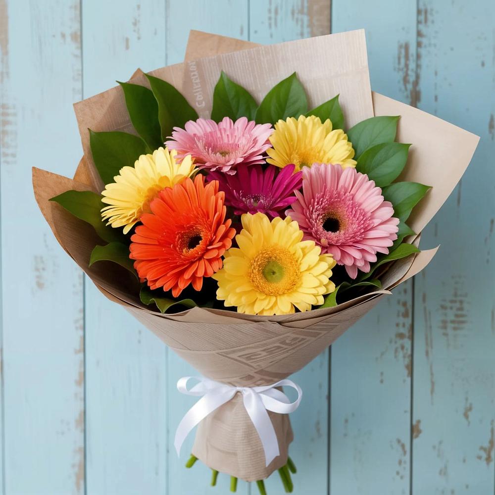 Букет цветов из: Герберы в Урыве-Покровке