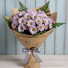 Букет цветов из:  Хризантемы #REPLACE_PRED# Урыве-Покровке