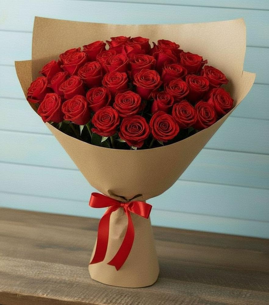 Букет Красные розы Милано в Урыве-Покровке