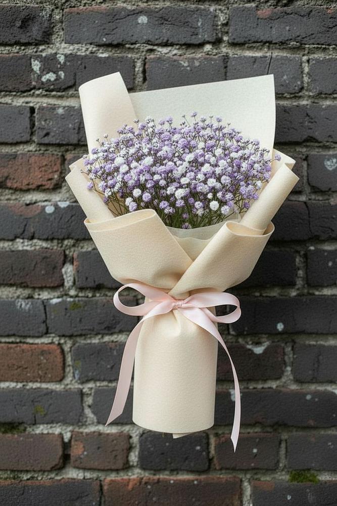 Букет цветов из: Гипсофила в Урыве-Покровке