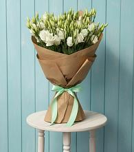 Букет цветов из:  Лизиантусы в Урыве-Покровке