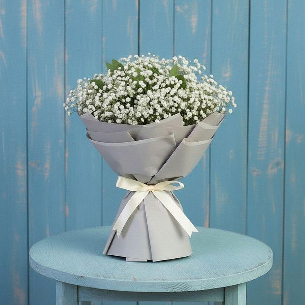 Букет цветов из: Гипсофила в Урыве-Покровке