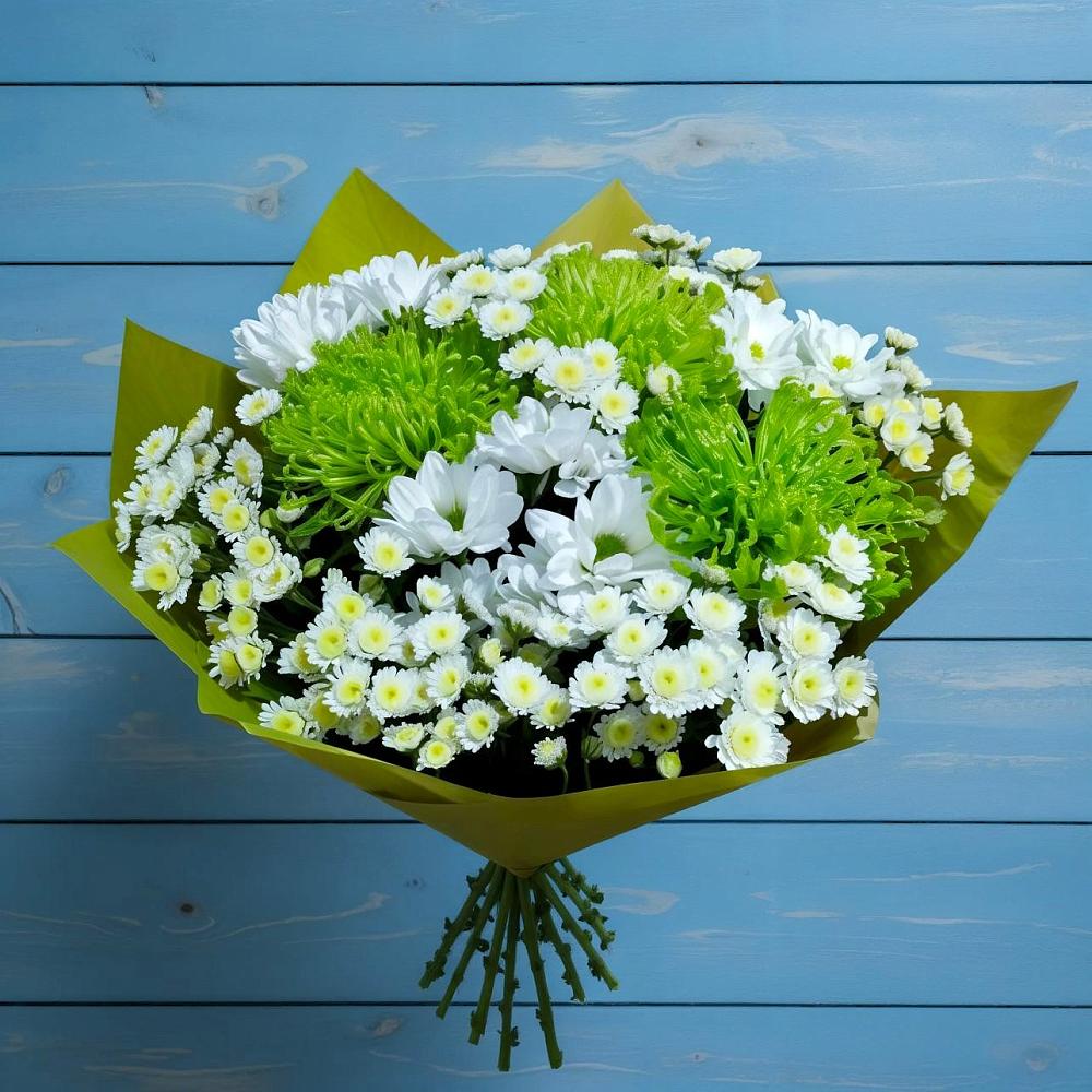 Букет цветов из: Хризантемы в Урыве-Покровке