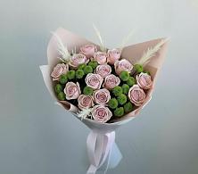 Букет цветов из:  Розы и Хризантемы в Урыве-Покровке
