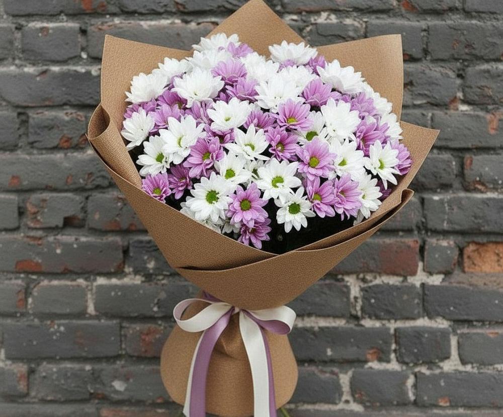 Букет цветов из: Хризантемы в Урыве-Покровке