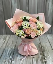Букет цветов из:  Гвоздики, Розы и Хризантемы #REPLACE_PRED# Урыве-Покровке