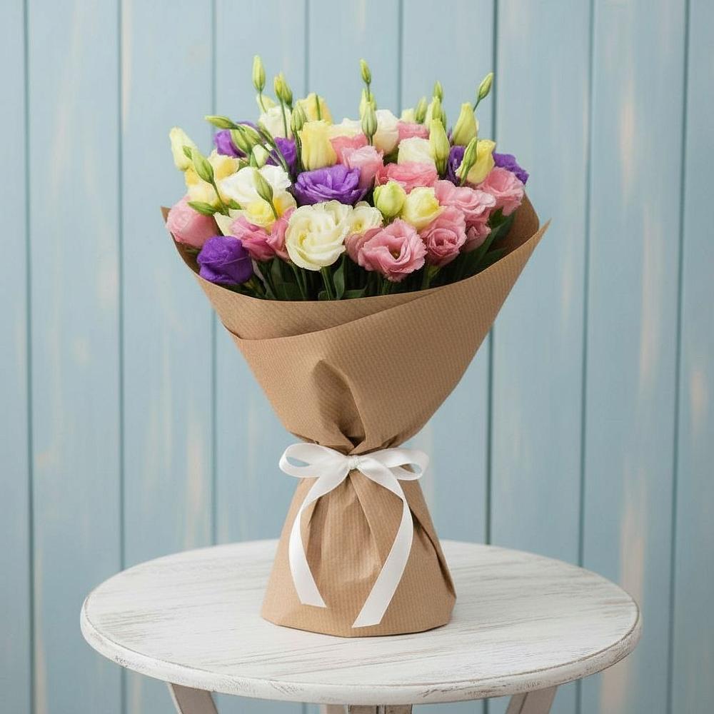 Букет цветов из: Лизиантусы в Урыве-Покровке