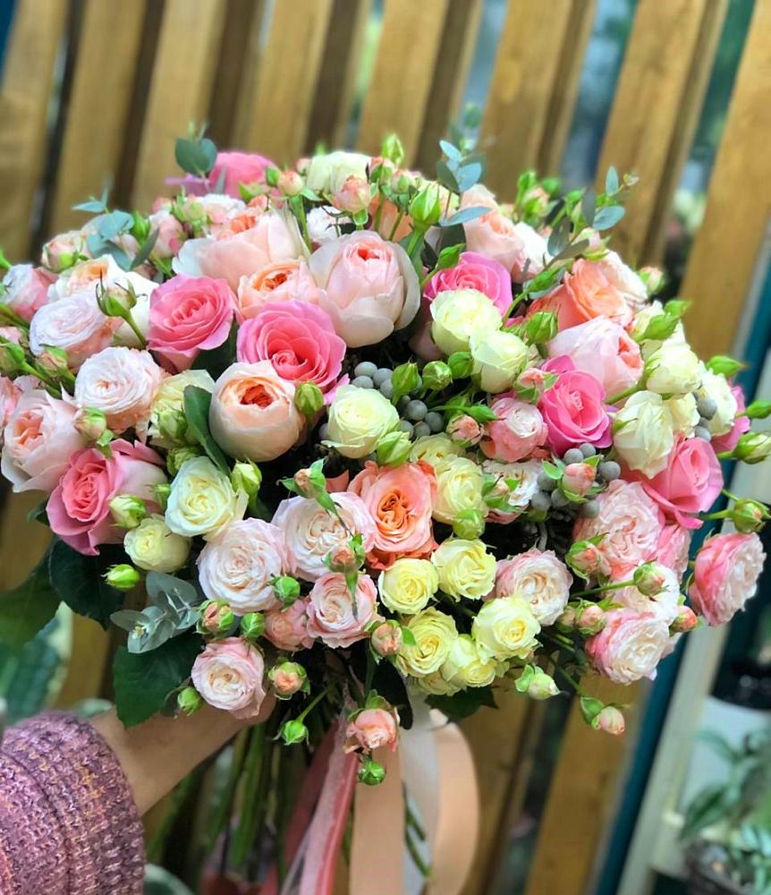 Букет цветов из: Розы в Урыве-Покровке