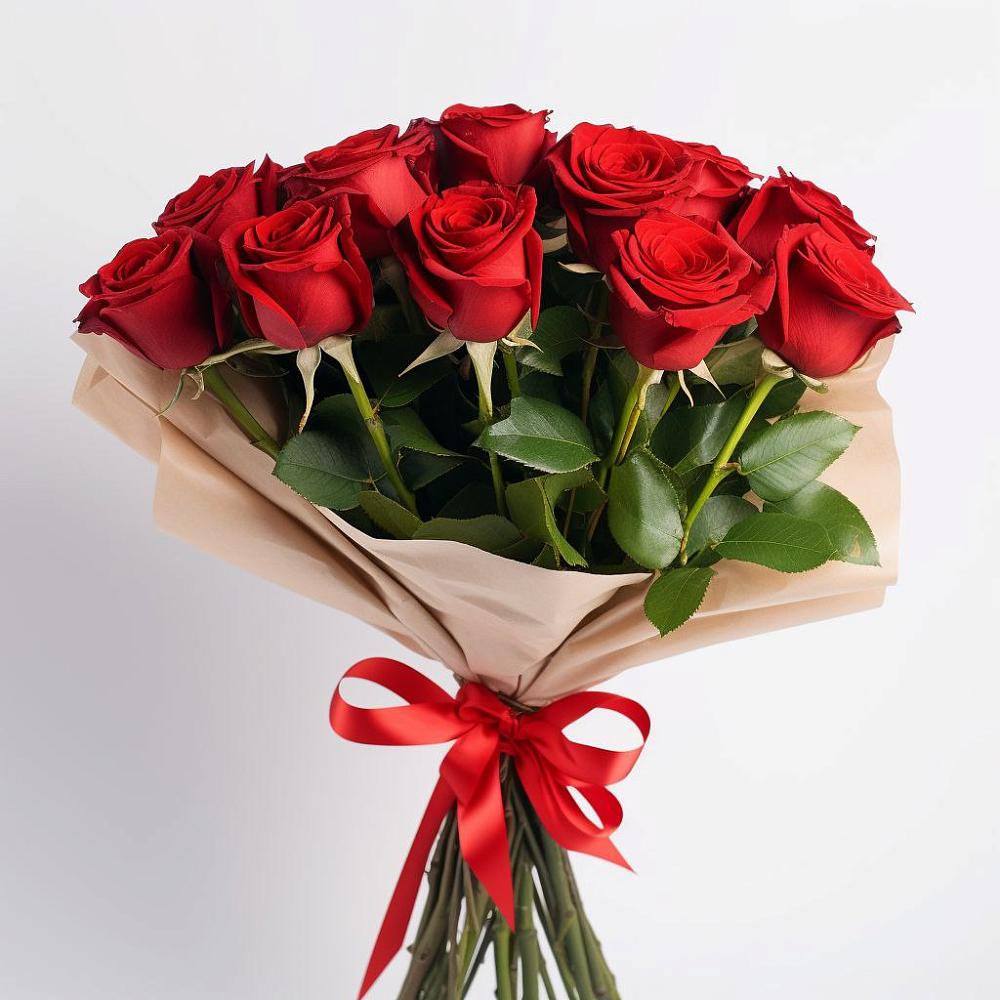 Букет 11 Красных роз Эдлесс Лав в Урыве-Покровке